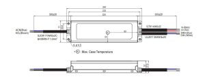 200Watt Waterproof LED Driver - Power Supply & Controller - 1