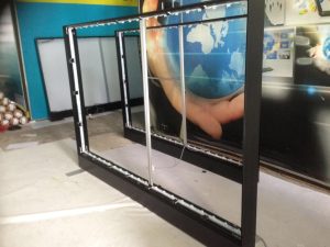 Edge LED Bar For Double-side Boxes Illumination